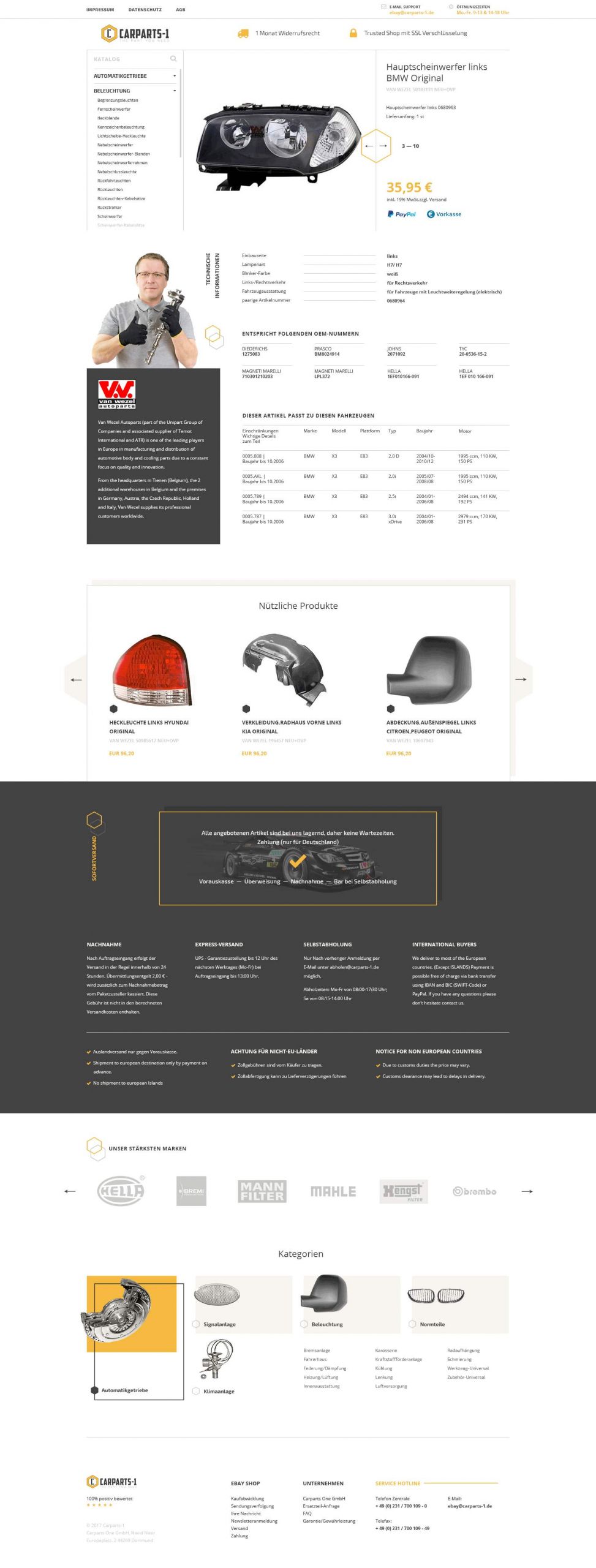 Select AI Generated Template for Car parts